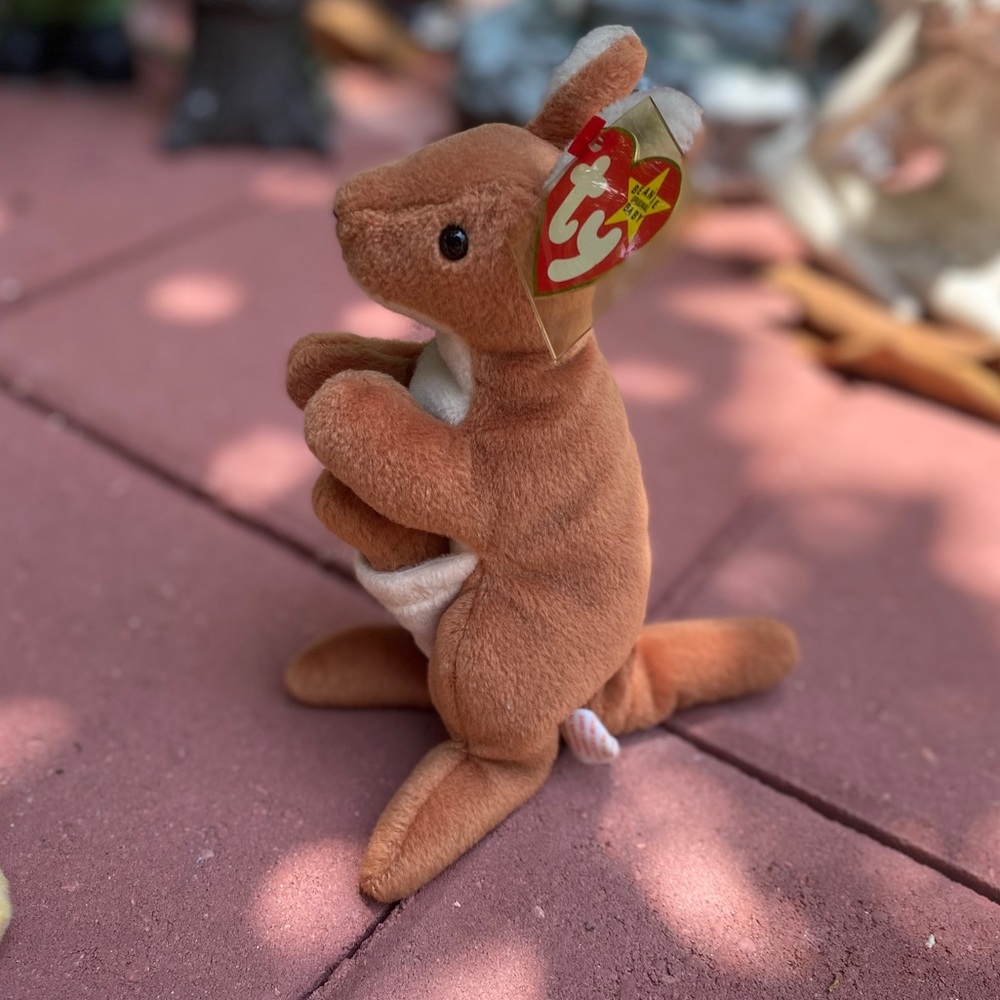 TY Beanie Babies Vintage 1996 “Pouch” (2 for $20)